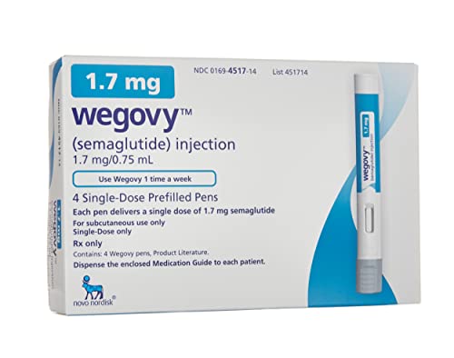 Wegovy semaglutide injection 1.7 MG Wegovy semaglutide injection 1.7 MG
