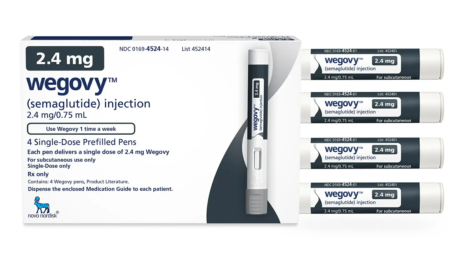 Wegovy semaglutide injection 2.4 MG Wegovy semaglutide injection 2.4 MG